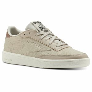 Adidasy Damskie Reebok Club C 85 Złote/Białe PL 73RIDWK